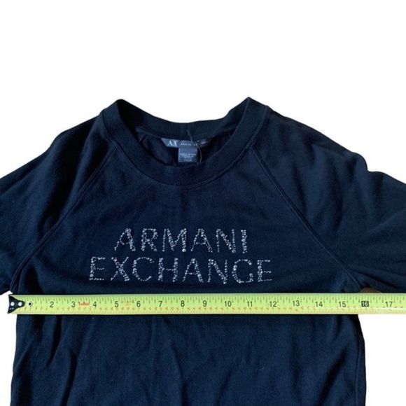 New Armani Exchange Black Sweater Size XXS - Picture 6 of 7